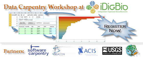 banner for Data Carpentry Workshop