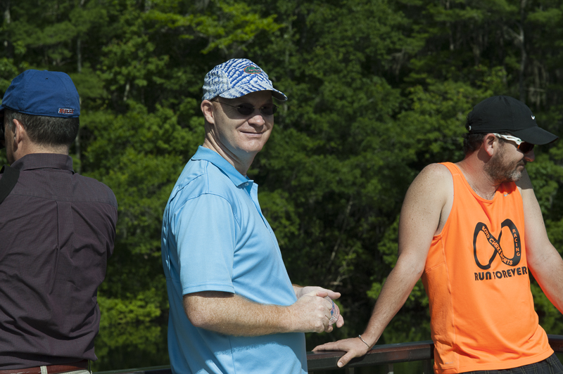 David Jennings and Kevin Love enjoying the surroundings